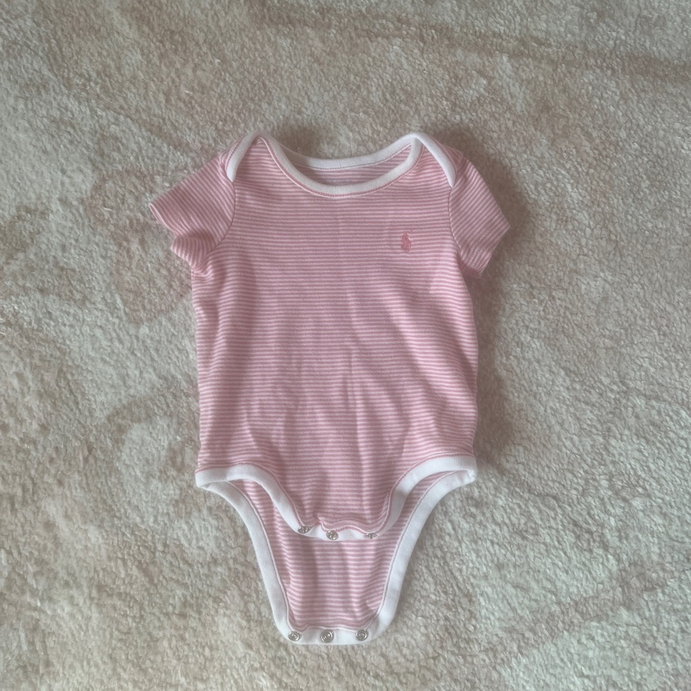 Ralph Lauren striped onesie